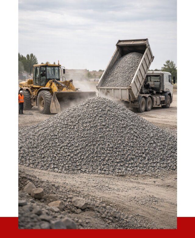 Купить щебень с доставкой в Нерюнгри от 2715 руб. | ПРОНЕРУДНрю