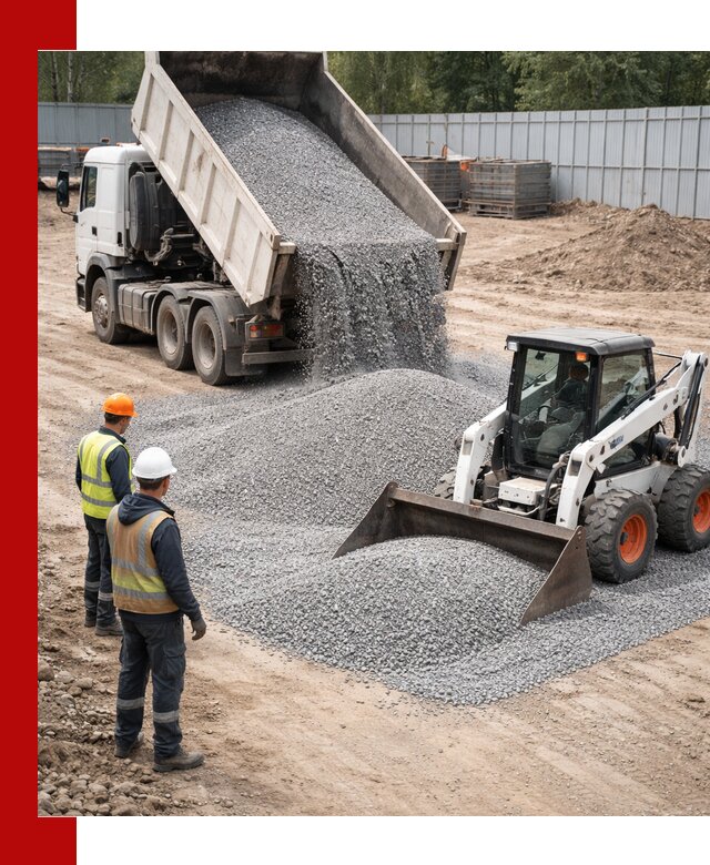 Доставка и продажа гранитного щебня фракции 0-5 в Нерюнгри