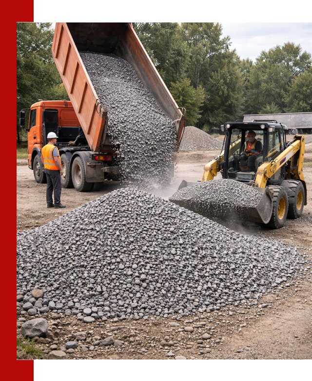 Купить гранитный щебень фракции 5–10 в Нерюнгри с доставкой