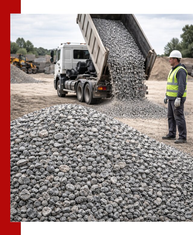 Доставка и продажа гранитного щебня фракции 5-20 в Нерюнгри