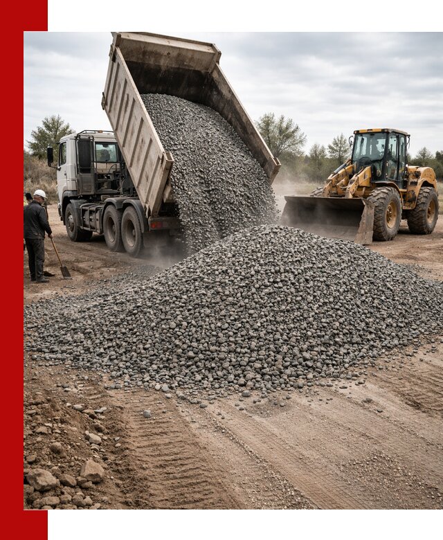 Гранитный щебень фракция 10-20 с доставкой в Нерюнгри