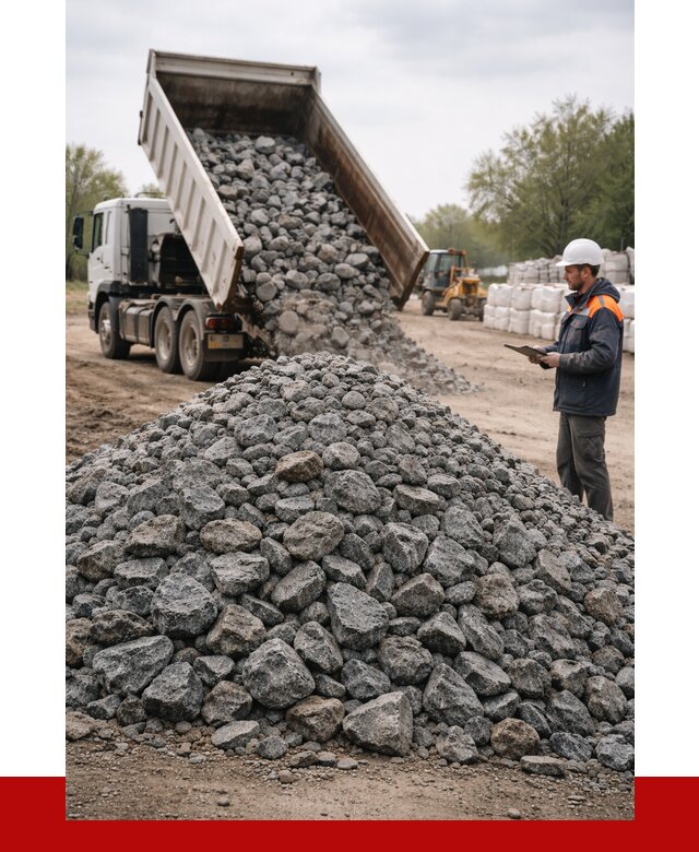 Гранитный щебень фракция 100-200 в Нерюнгри от 4561 р. ПРОНЕРУДНрю