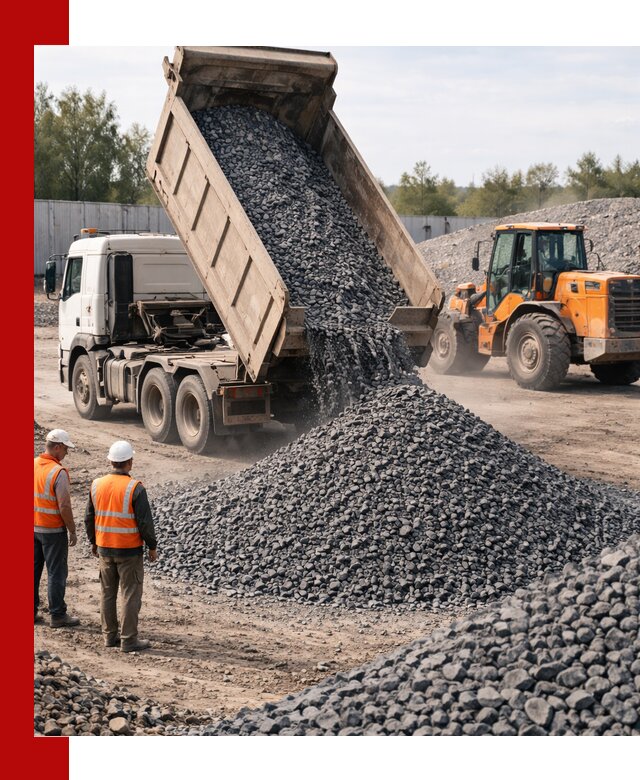 Доставка и продажа щебня габбро-диабаза в Нерюнгри