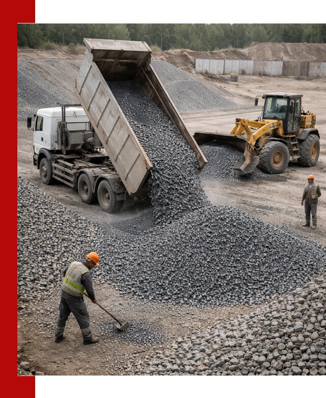 Щебень габбро-диабаз фр. 5-20 с доставкой в Нерюнгри