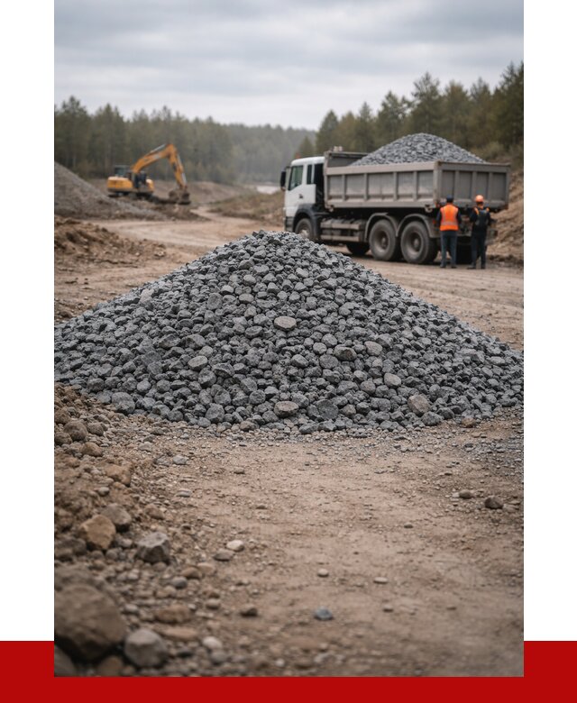 Щебень габбро диабаз фракция 40-70 в Нерюнгри от 2389 р-ПРОНЕРУДНрю