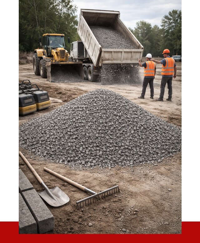 Гравийный щебень купить в Нерюнгри от 2389 р. ПРОНЕРУДНрю