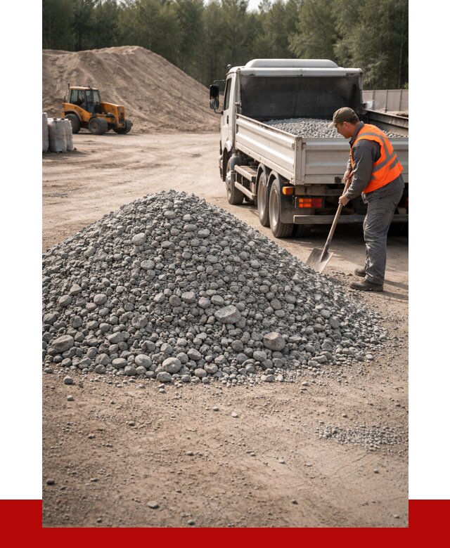 Гравийный щебень фракция 5-10 в Нерюнгри от 2389 р. | ПРОНЕРУДНрю