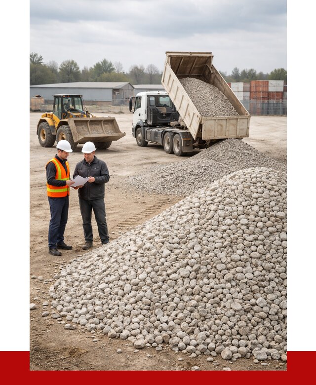 Известняковый щебень в Нерюнгри от 1520 р. доставка | ПРОНЕРУДНрю