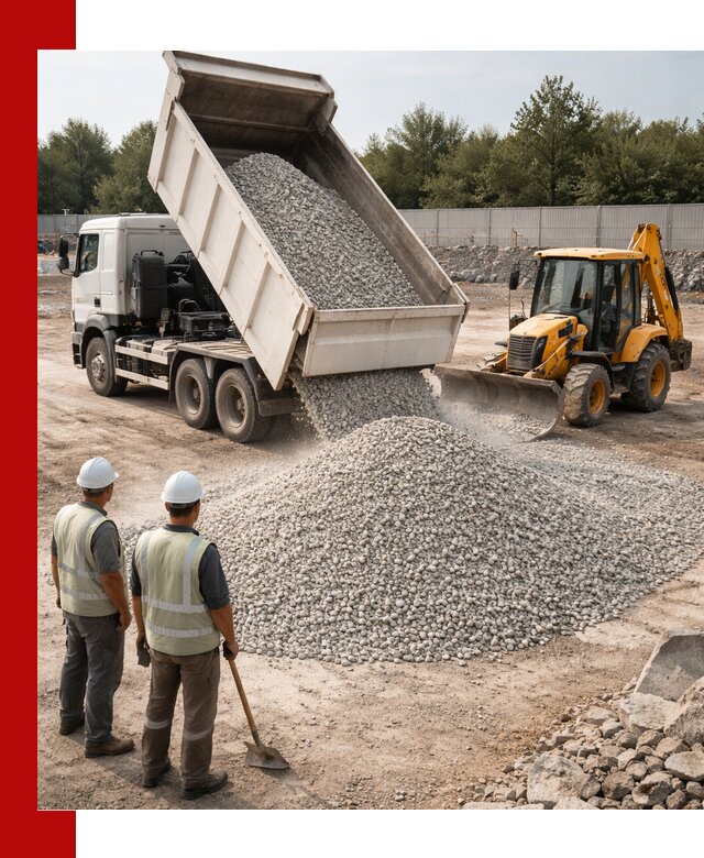 Купить известняковый щебень фракции 5–10 мм с доставкой в Нерюнгри