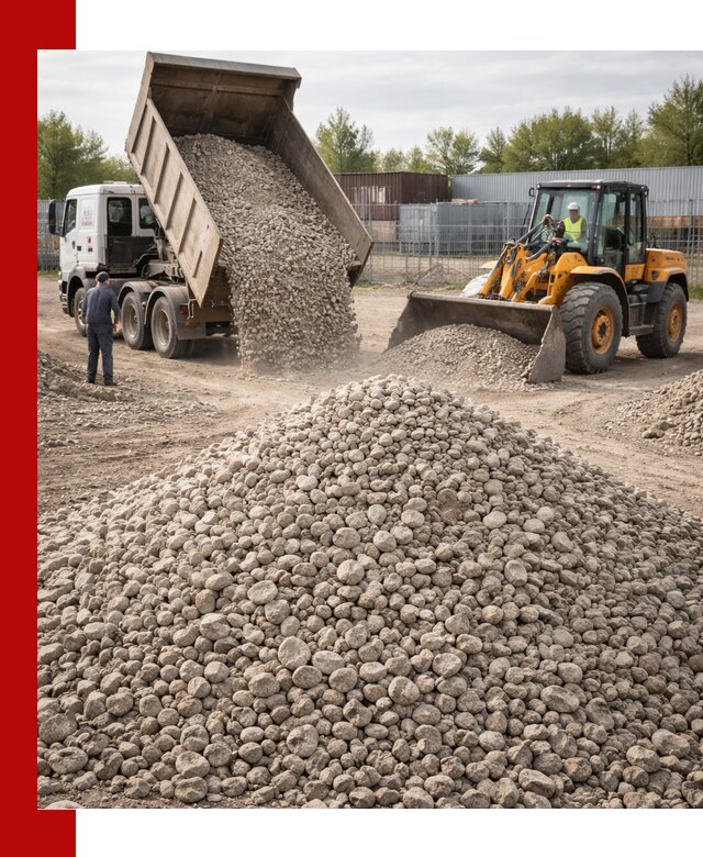 Доломитовый щебень фракции 20–41 с доставкой в Нерюнгри