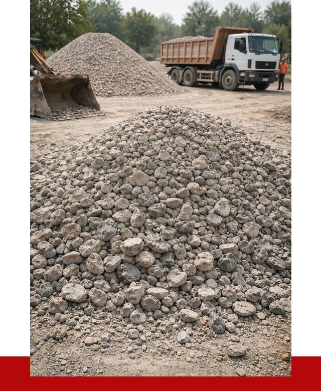 Вторичный щебень фракция 20-40 в Нерюнгри от 2389 р ПРОНЕРУДНрю