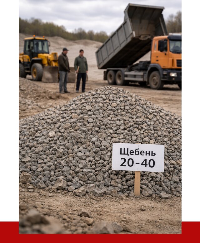 Бетонный щебень фракция 20-40 в Нерюнгри от 2661 р. | ПРОНЕРУДНрю