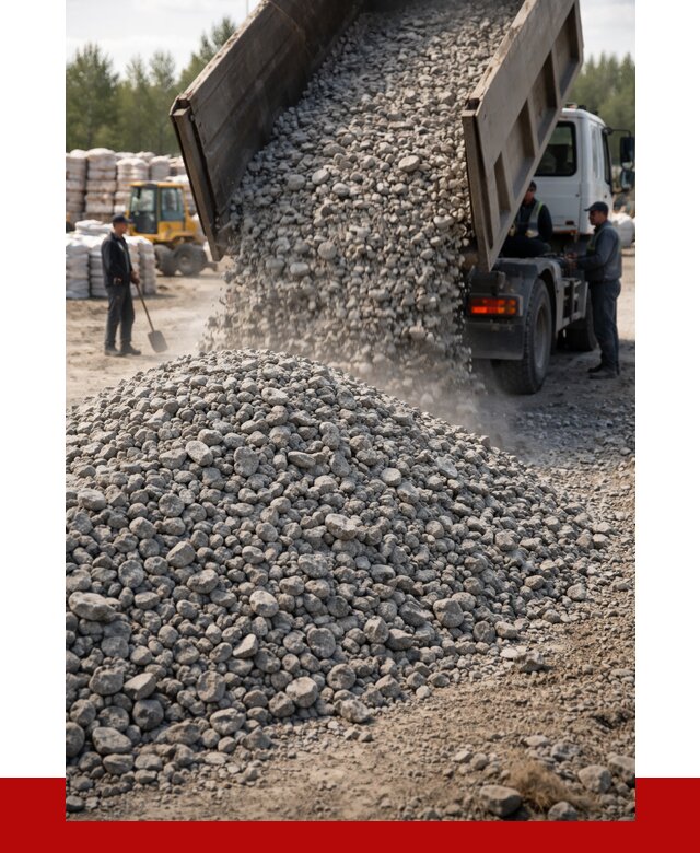 Бетонный щебень фракция 40-70 в Нерюнгри от 1955 р. ПРОНЕРУДНрю