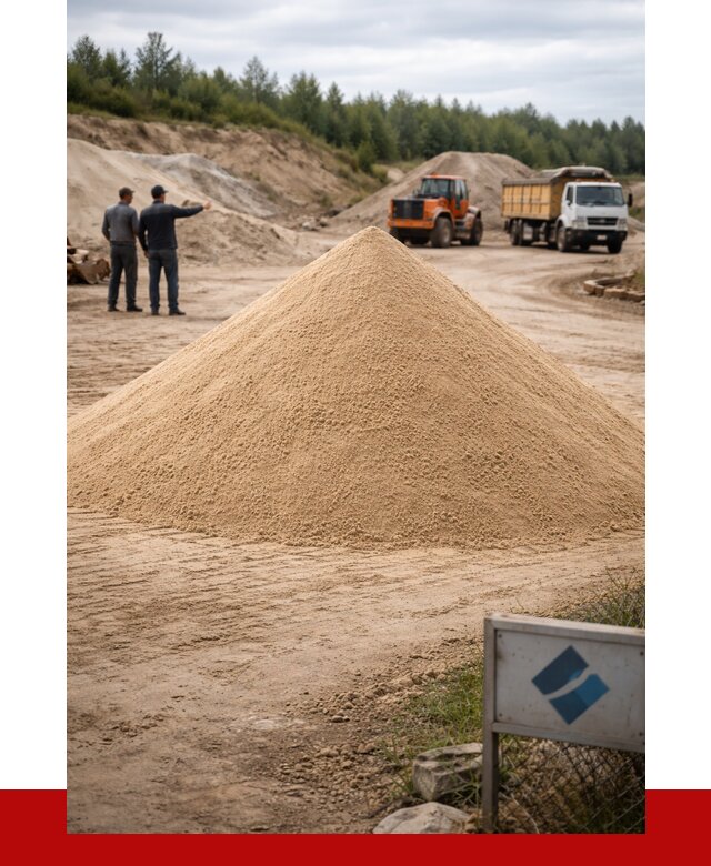 Карьерный песок навалом в Нерюнгри от 1955 р. | ПРОНЕРУДНрю