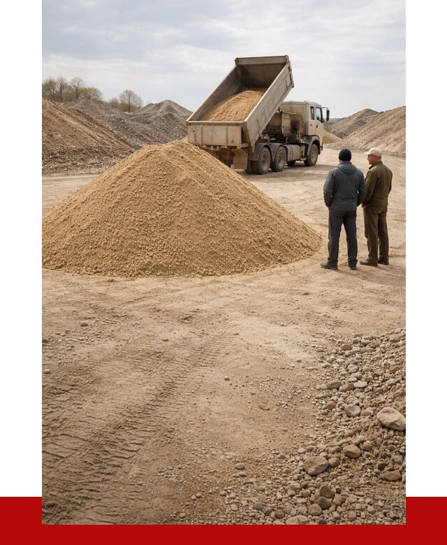 Карьерный песок крупнозернистый в Нерюнгри от 9231 р | ПРОНЕРУДНрю