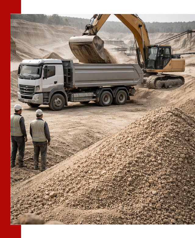 Карьерный крупнозернистый песок с доставкой в Нерюнгри