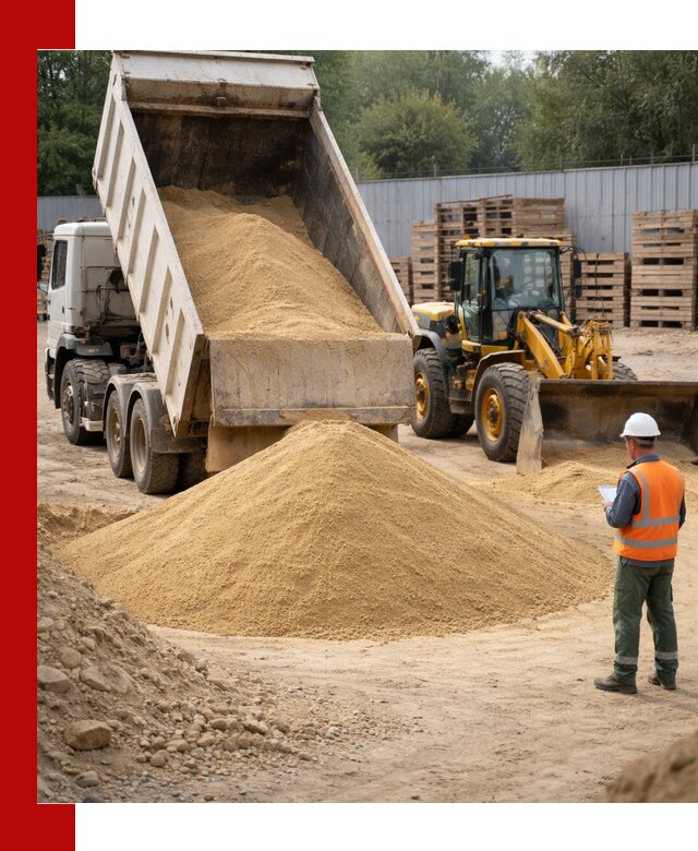 Доставка карьерного мелкозернистого песка в Нерюнгри