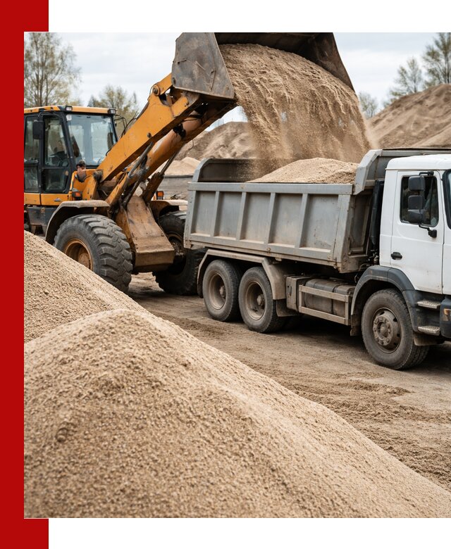 Доставка сеяного песка в Нерюнгри оптом и в розницу