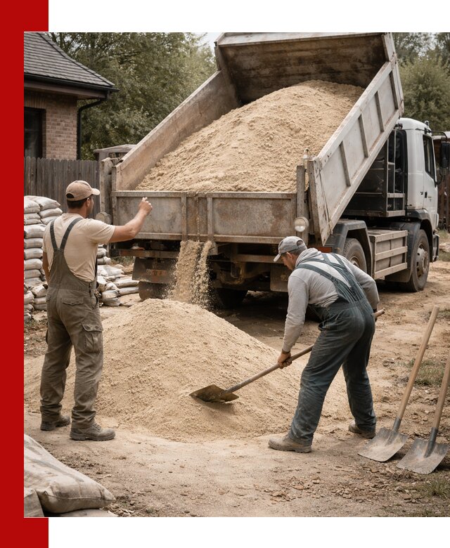 Песок для штукатурки с доставкой в Нерюнгри качественный и чистый