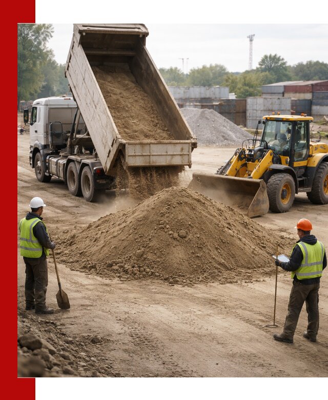 Доставка и продажа пескогрунта оптом и в розницу в Нерюнгри