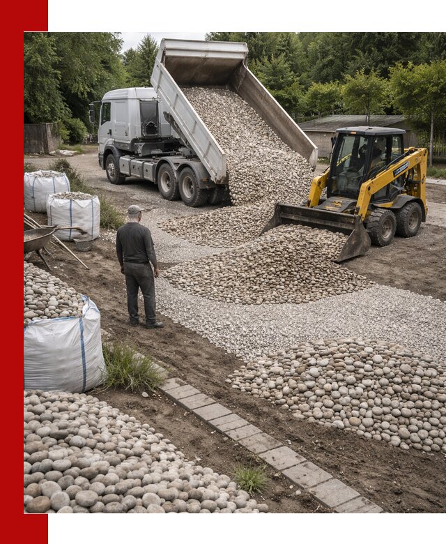 Доставка морской гальки оптом и в розницу в Нерюнгри