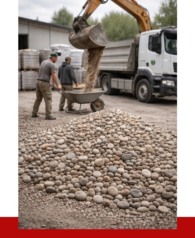 Галька декоративная в Нерюнгри от 3475 р. за куб | ПРОНЕРУДНрю