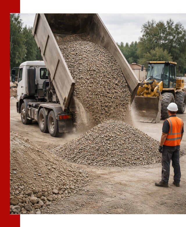 Доставка щпс в Нерюнгри — щебеночно-песчаная смесь под заборы и дорожки