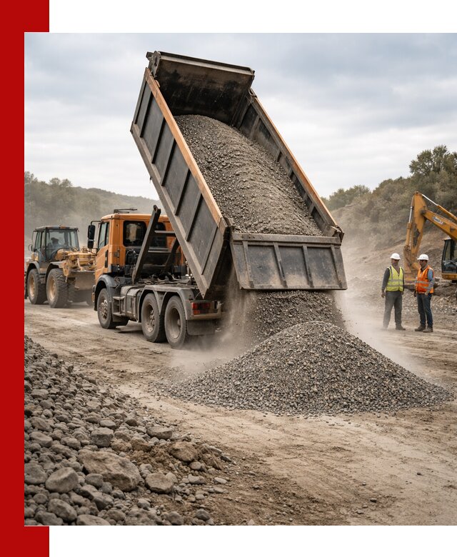 Щебёночно-песчаная смесь ЩПС С1 с доставкой в Нерюнгри