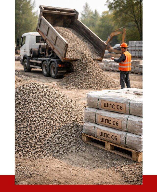 ЩПС С6 в Нерюнгри с доставкой от 2389 р. за куб | ПРОНЕРУДНрю