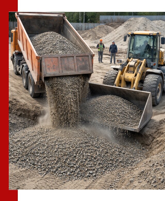 Доставка щпс С9 самосвалами по выгодным тарифам в Нерюнгри