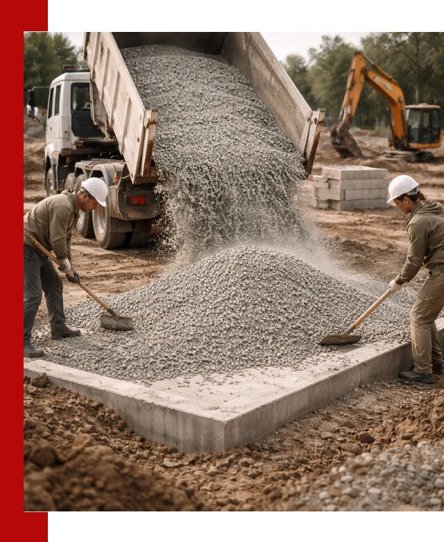 Доставка и продажа отсева для бетона в Нерюнгри