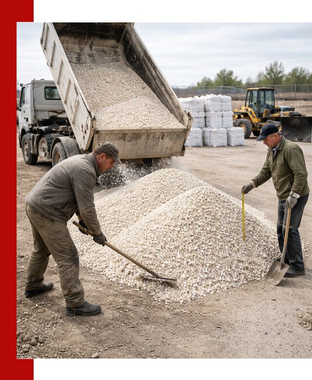 Мраморная крошка с доставкой и разгрузкой в Нерюнгри