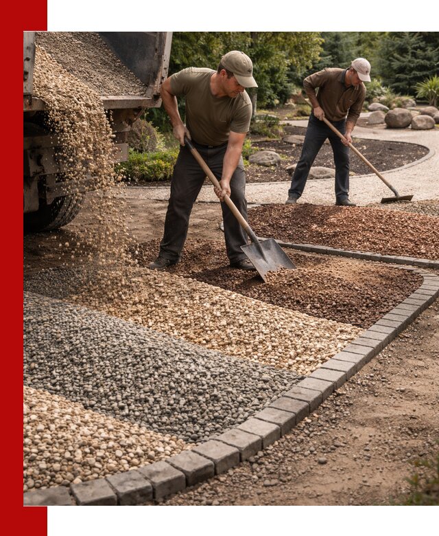 Декоративная крошка для ландшафта в Нерюнгри — продажа и доставка