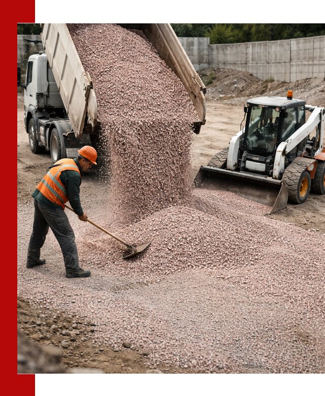 Крошка розовый гранит с доставкой в Нерюнгри от производителя