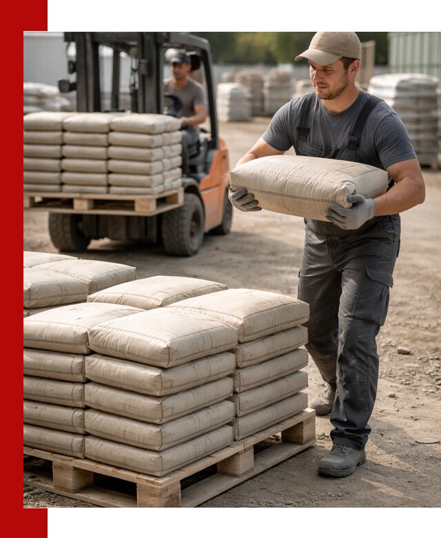 Доставка цемента в мешках оптом и в розницу в Нерюнгри