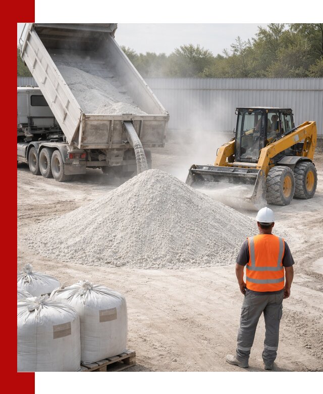 Доставка и продажа известняковой муки в Нерюнгри