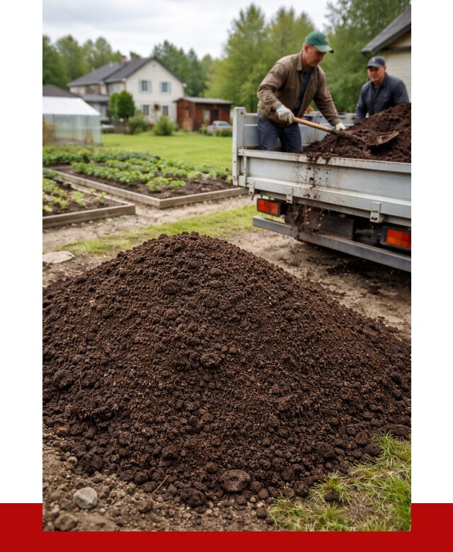 Плодородный грунт в Нерюнгри с доставкой от 4561 р. | ПРОНЕРУДНрю