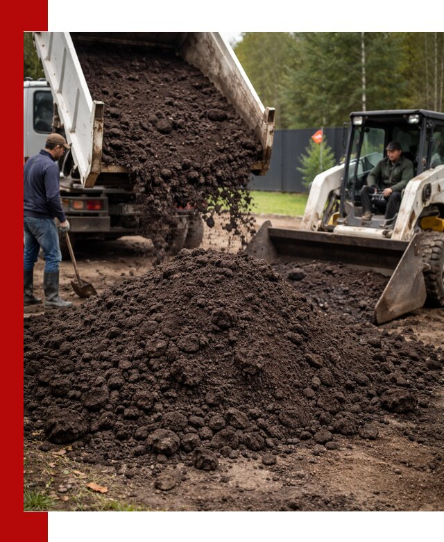 Плодородный грунт с доставкой в Нерюнгри для садов и огородов