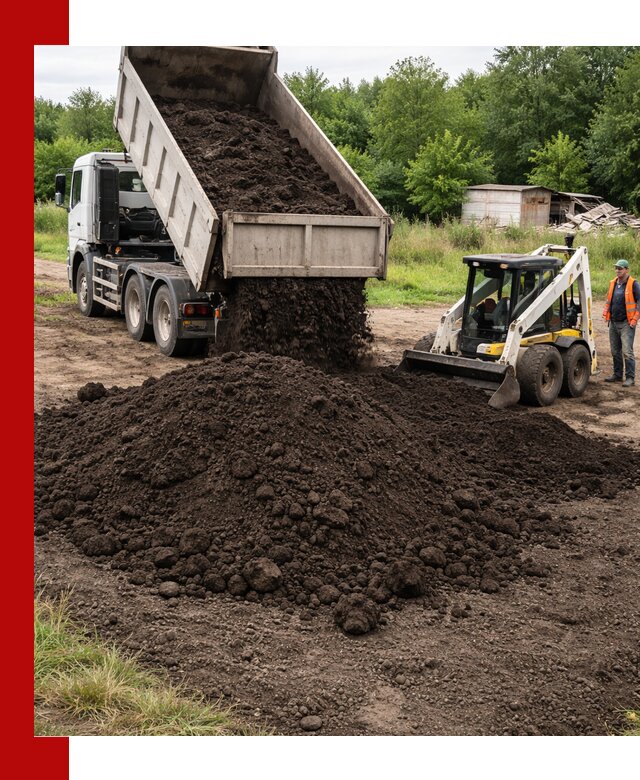 Поставка плодородной земли с доставкой самосвалом в Нерюнгри