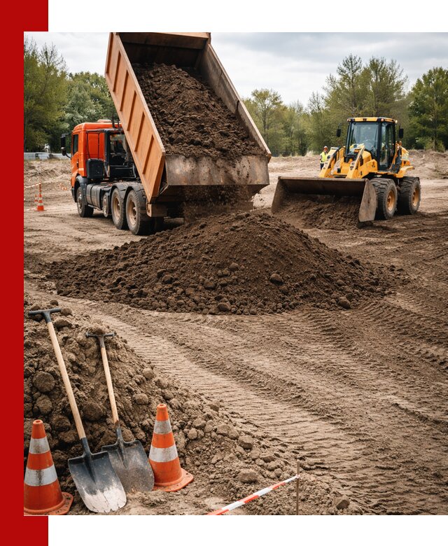 Поставка и доставка планировочного грунта в Нерюнгри