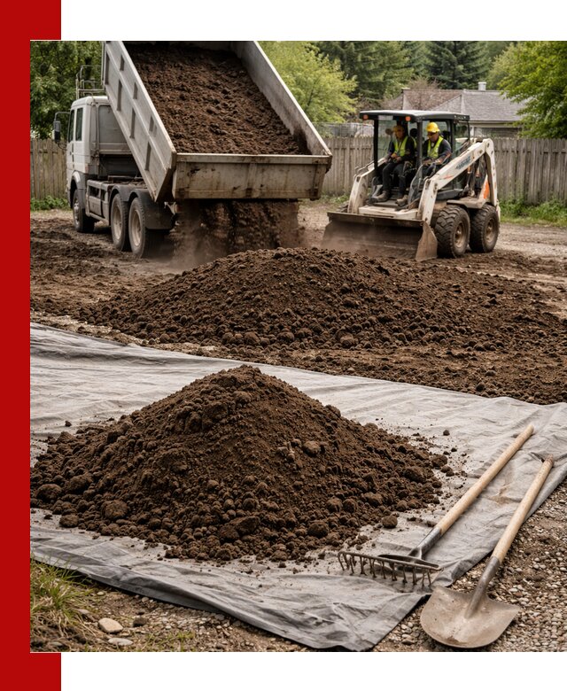 Грунт для отсыпки участка с доставкой в Нерюнгри