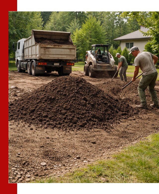 Доставка и укладка грунта для газона в Нерюнгри