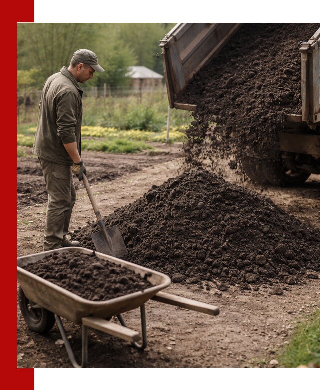 Доставка качественной земли для огорода в Нерюнгри