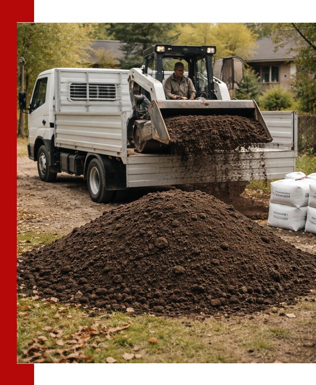 Доставка садовой земли в больших объёмах в Нерюнгри