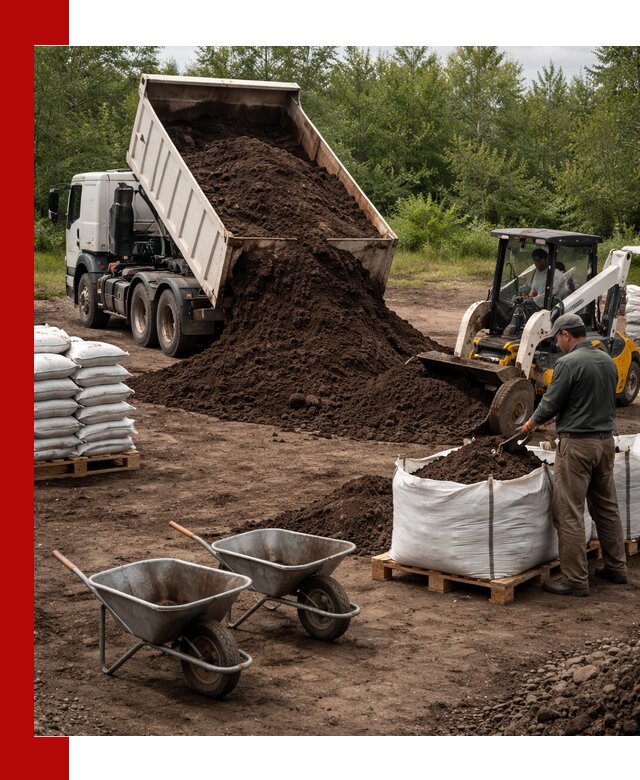 Доставка и продажа торфогрунта в Нерюнгри оптом и в розницу