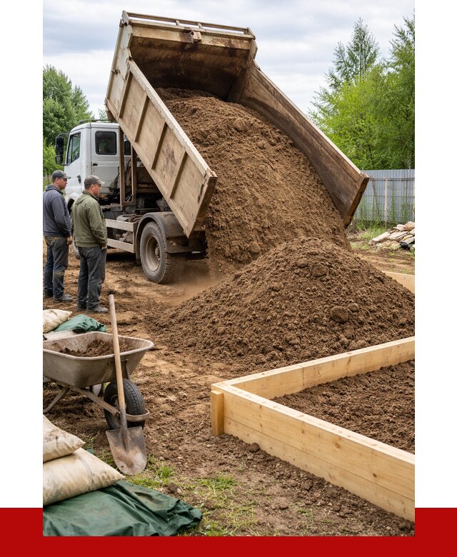 Торфо песчаная смесь в Нерюнгри с доставкой от 2009 р. | ПРОНЕРУДНрю