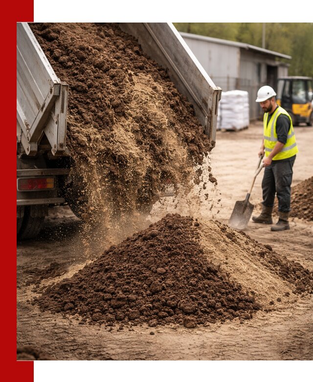 Доставка торфо-песчаной смеси в Нерюнгри для строительства и озеленения