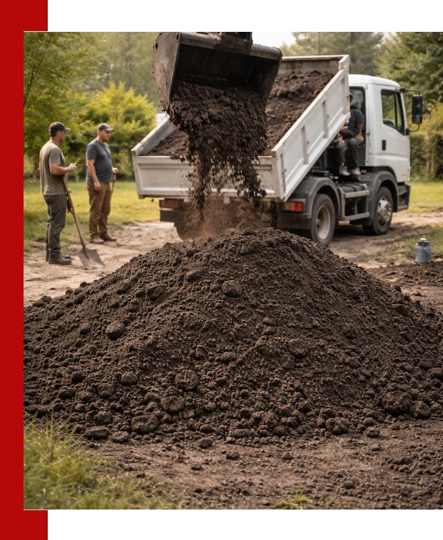 Доставка и продажа чернозема в Нерюнгри оптом и в розницу