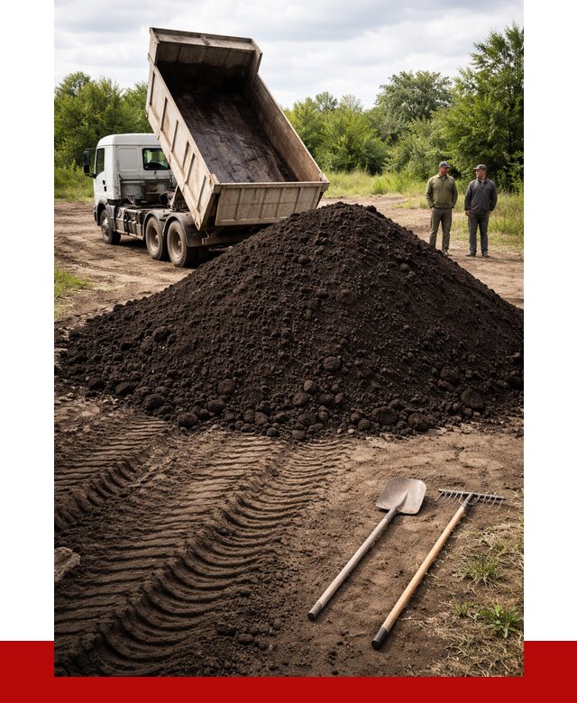 Купить чернозем навалом в Нерюнгри от 1303 р. за куб | ПРОНЕРУДНрю