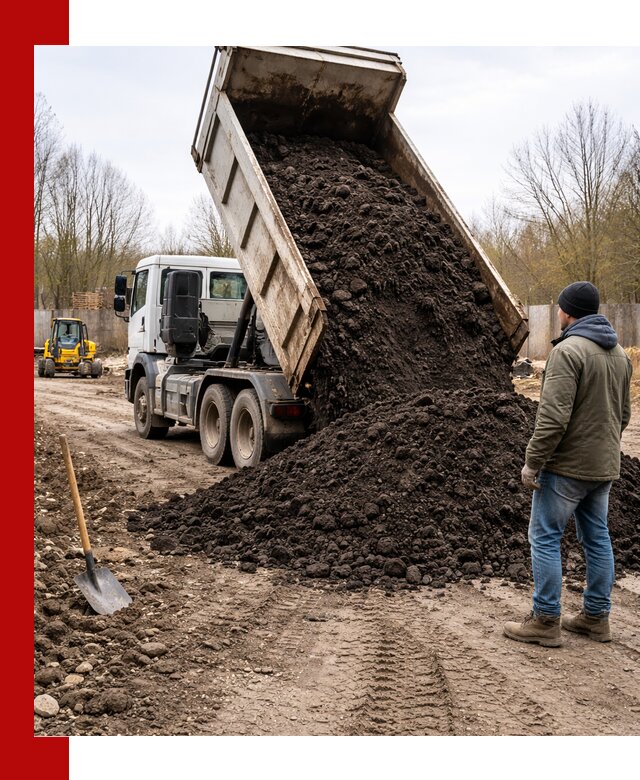 Доставка чернозема навалом в Нерюнгри быстро и выгодно